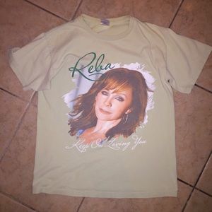 Vintage Two-Sided Reba Concert Tour Tee
